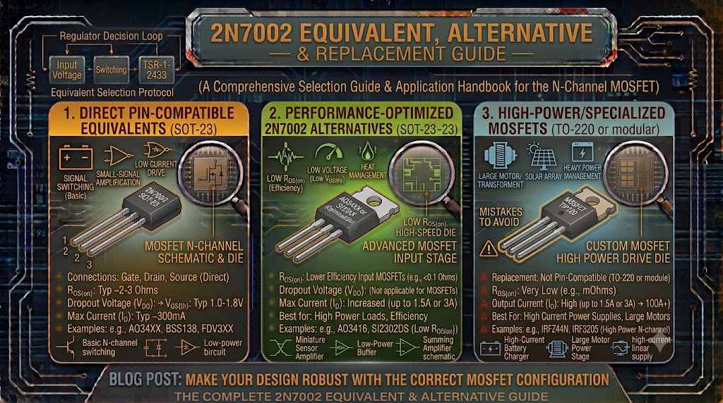 2N7002 Equivalent, Alternative & Replacement Guide